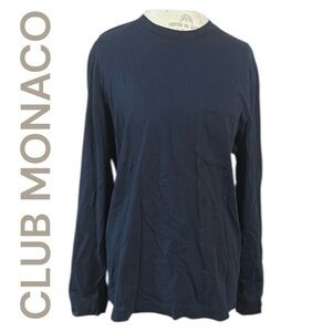 Club Monaco Navy Blue Men's Shirt  GB1